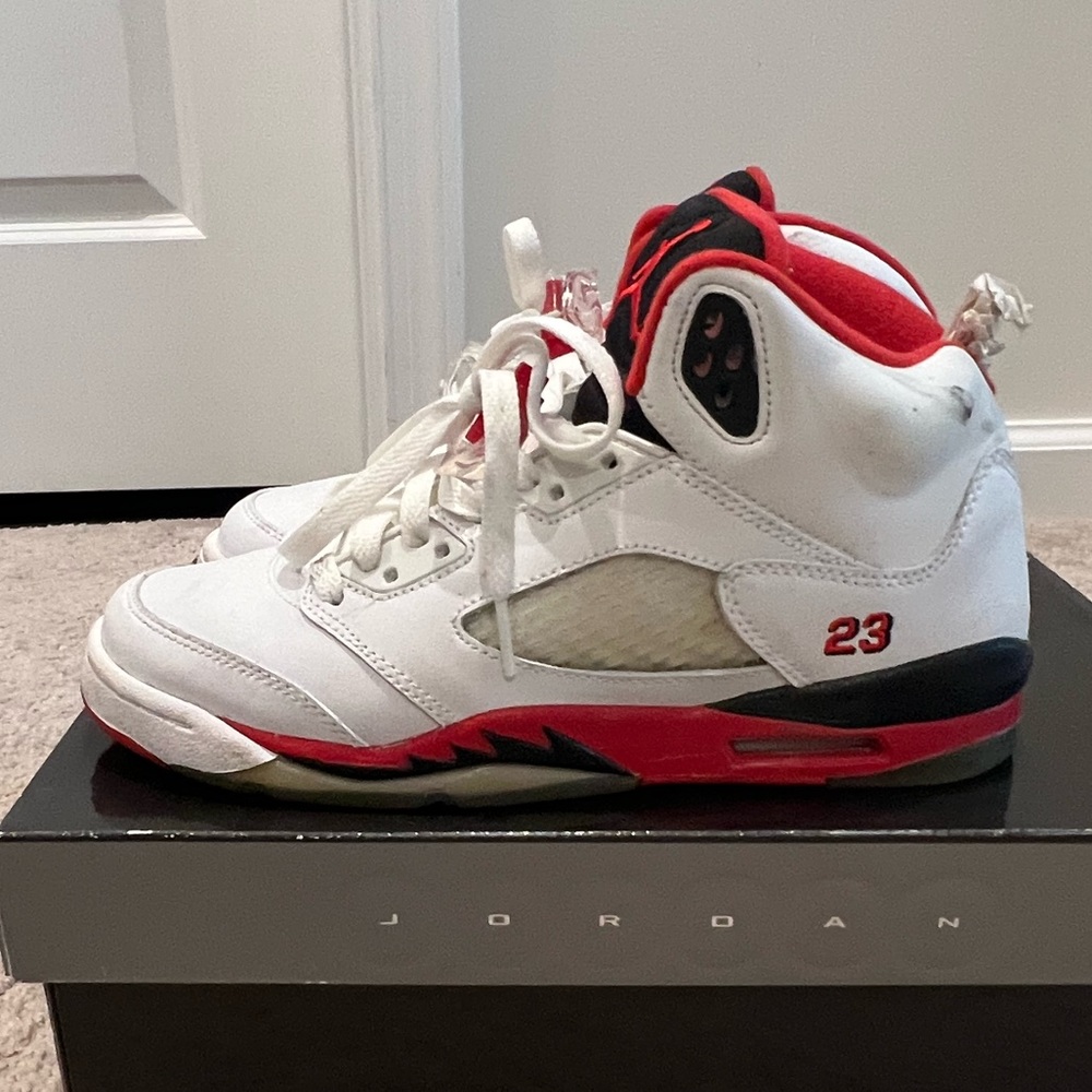 Air Jordan 5 Retro Low Fire Red